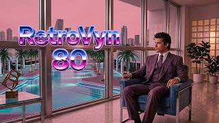 It’s 1985 and You’re Watching the Rain 🌧️ | Ambient 80s Synthwave &amp; Smooth Chill Vibes