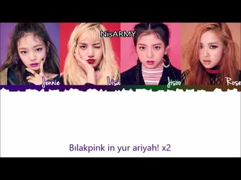 BlackPink - So Hot Karaoke [Kolay Okunuş - Easy Lyrics]