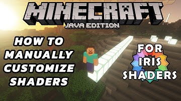 Iris Shaders How To Customize & Change Shaders Options Settings in Minecraft Java (1.17.1)