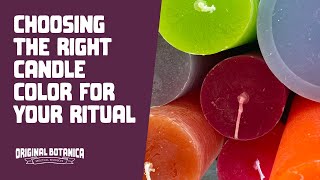 Choosing The Right Candle Color For Your Ritual
