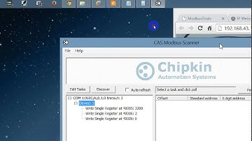 Control Remote VFD Using Modbus ModBus Scanner