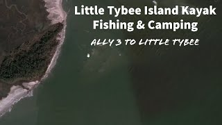 Little Tybee Island Kayaking and Camping Google Earth Overview