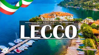 Beautiful Lecco, Lake Como 4K • Relaxing Italian Music, Instrumental Romantic • Video 4K UltraHD