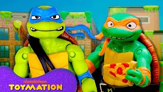 TMNT Toys Rescue the City from an Ooze Disaster! 🪵 | Toymation by Toymation 264,559 views 1 month ago 4 minutes, 9 seconds