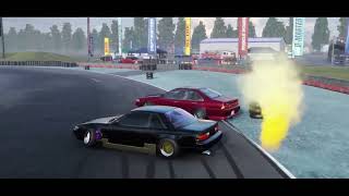 NAGI: AQUA LINE【CarX】 Tandem drifting is fun! 【Twin Drift】