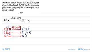Given triangle PQR with P(0,4), Q(6,0), and R(4,6). Draw triangle PQR and its shadow...