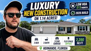 Luxury New Construction Florida Home on 1.14 Acres Luxury New Construction Florida Home on 1.14 Acres