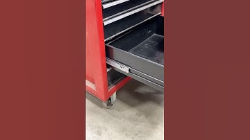 How to install ball bearing slides in your old toolbox #diy #craftsman #toolbox