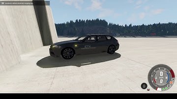 BeamNG.drive | ETK800 Collision Avoidance Concept Test