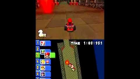 Mario Kart DS Blue Shell Dodge