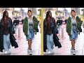 Emmanuelle keita et sa fille dans les rues de new york 