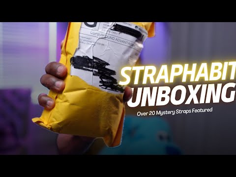 Mystery Watch Strap Unboxing! What's Inside the Box from Strap Habit?