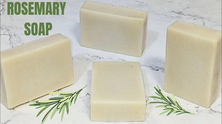 BEGINNERS' ROSEMARY SOAP RECIPE WITH 3 SIMPLE OILS | A VERY SIMPLE COLD PROCESS SOAP RECIPE