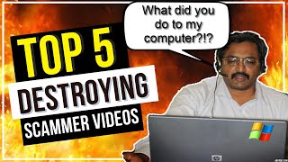 DESTROYING SCAMMER'S COMPUTERS & THEY RAGE!