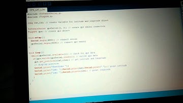 REB1315S4 gps module with arduino UNO.   *Part 1*