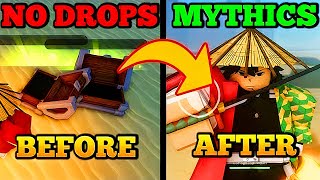 The FASTEST Way To Get MYTHICAL DROPS In Project Slayers