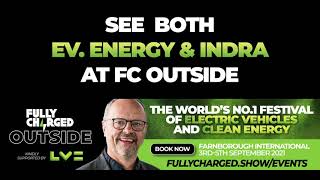 The new INDRA Smart Pioneer charger powered by ev.energy