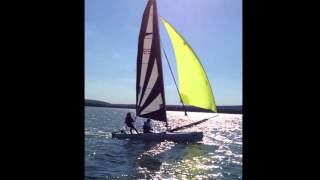 2014 - 2015 Ecole de Voile de Madine Sortie Dart 16 et New Cat 14