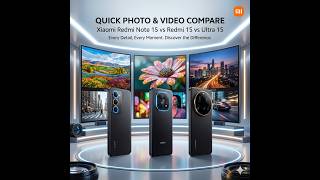 Xiaomi Redmi Note 15 против Redmi 15 против Ultra 15 ⏩Базовые модели против флагманских моделей⏩Б...