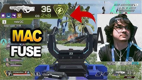 TSM Albralelie tries using the havoc in predator lobby  (apex legends )