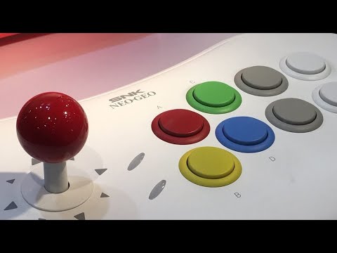 NeoGeo Arcade Stick Pro Unboxing & Test - YouTube
