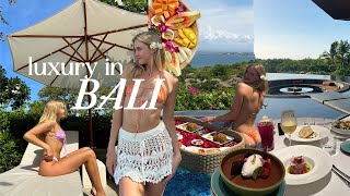 Living LUXURY in Bali: stay with me || organic cocktail making class, spa, 5 star restaurants
