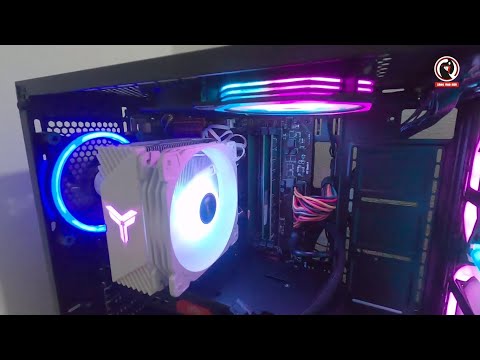 Video Hướng dẫn lắp quạt tản nhiệt CR 1000 Jonsbo rẻ đẹp mát - youtube