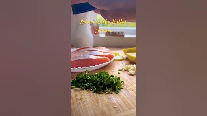 Easy Recipe-lemon garlic #salmon#winter #salmonfish#healthy #diet #cooking #love#trending #fry