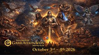 Official 2026 Edmonton GameAthonAcon - The Biggest Alberta Tabletop Game Event happens October 3-4