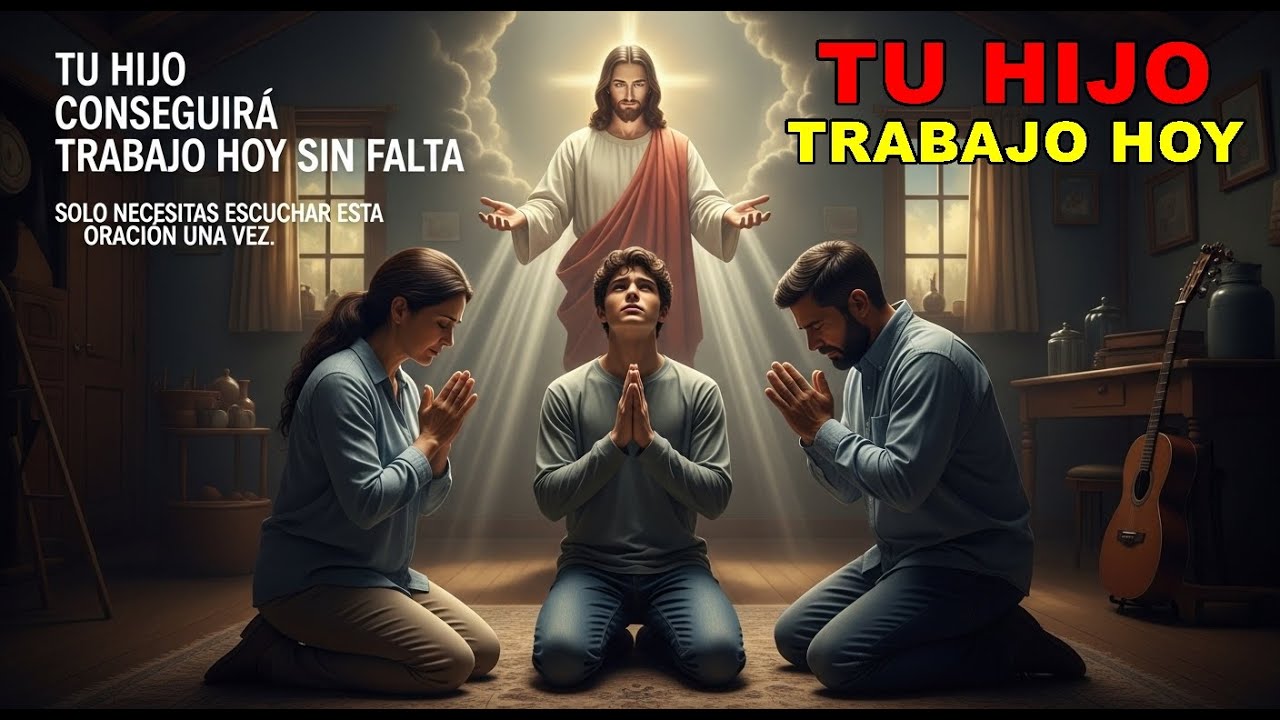 Oración poderosa para que mi hijo consiga trabajo – ¡hoy mismo!