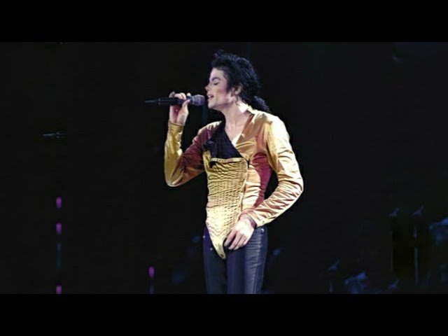 Michael Jackson - I Just Can't Stop Loving You  (Dangerous Tour: Live in Bucharest) (BBC) class=