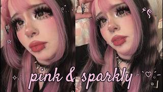 pink alt doll makeup ‪‪tutorial ❤︎‬