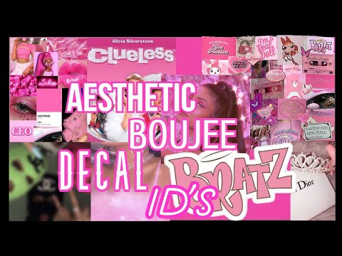 Aesthetic Boujee Decal Ids For Your Journal Roblox Royale High Youtube - roblox winx club music id