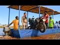 They Hung My Motorcycle Off a Boat in Africa 🇬🇲 | Ep 159