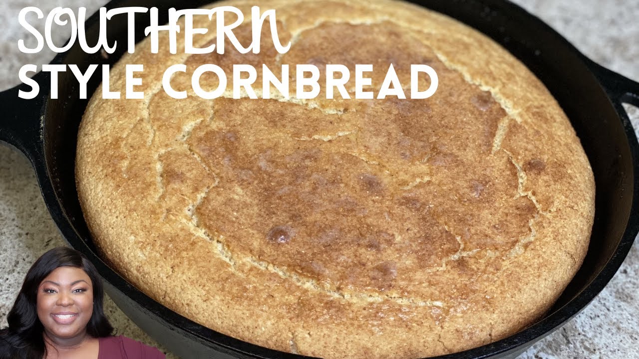 Cast Iron Southern-Style Cornbread