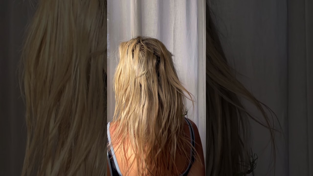 POV you need a blonde refresh between salon appointments