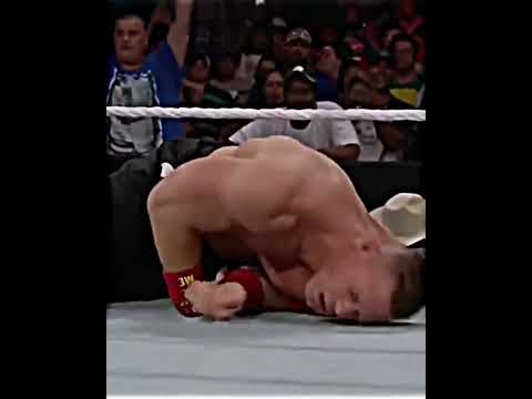 بروك ليسنر يبدأ بتدمير جون سينا ولكن شوفو كيف رد جون سينا