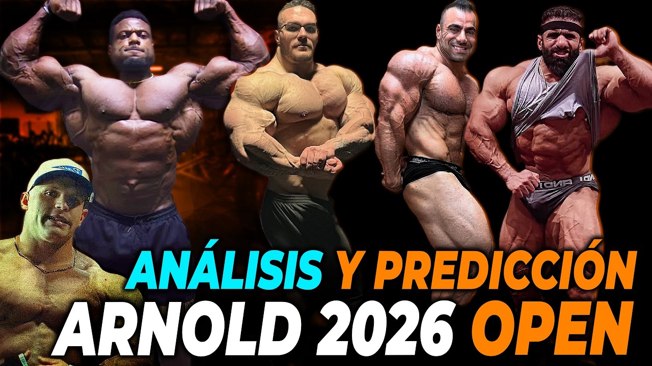 MI TOP 10 ARNOLD 2026 culturismo OPEN Ares yt ANÁLISIS y PREDICCIÓN