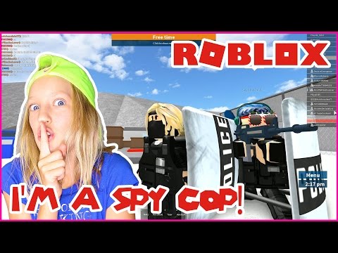 I M A Spy Cop Prison Life Youtube - im a spy hat roblox