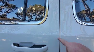 2022 Jeep Grand Wagoneer Series 3 Issues - Drivers Side Doors Alignment Off