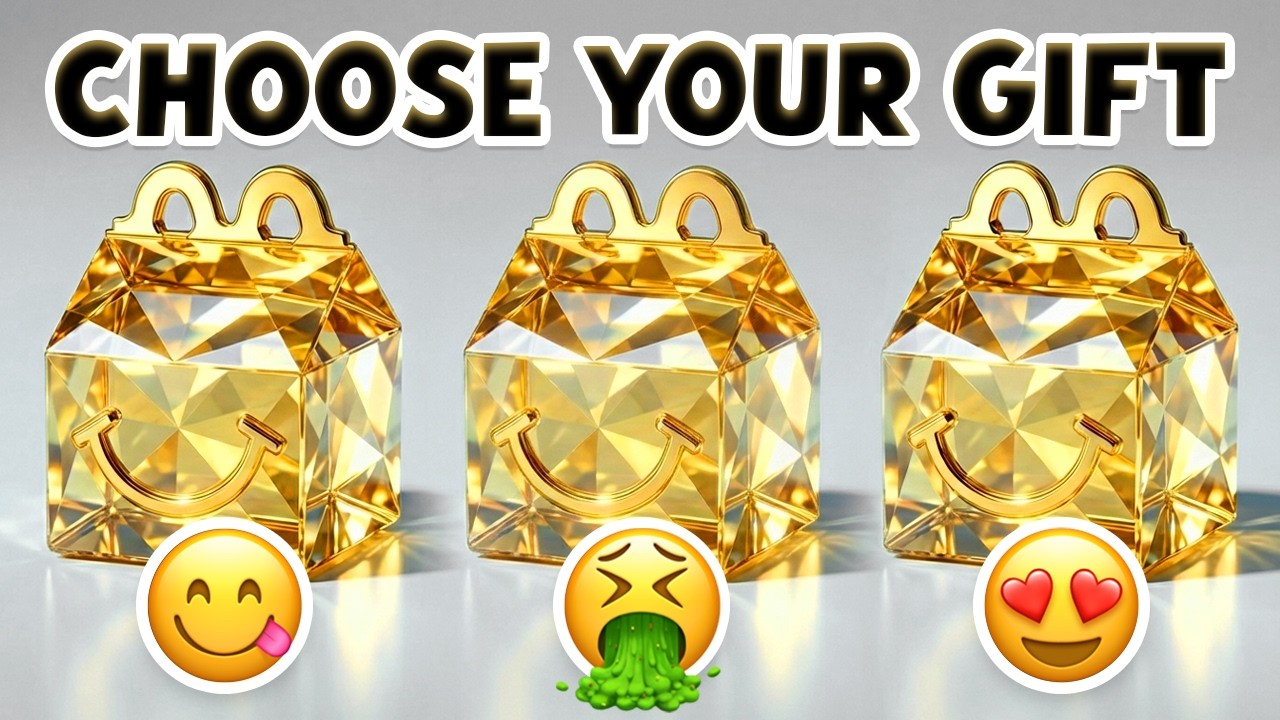 🎁 Choose Your GIFT...! Lunchbox Edition 🍔🥤 Good Food or Bad Food?