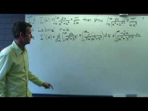 Leibniz' rule: Integration