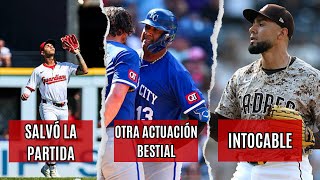 Venezolanos MLB: OTRA JORNADA MONSTRUOSA DE SALVADOR PÉREZ, JUGADA HEROICA DE ROCCHIO Suárez brilla