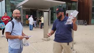 Dion Powell The Freedom Rally at Richmond County Supreme Courthouse 8/14/23 DiCapua v NYC