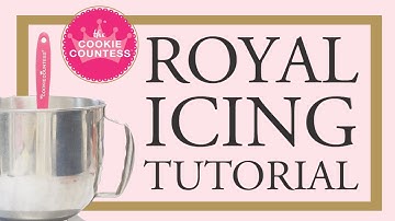 No Fail! How to Make Royal Icing
