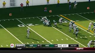 NCAA 14 Fictional Dynasty Action(CPU vs. CPU)