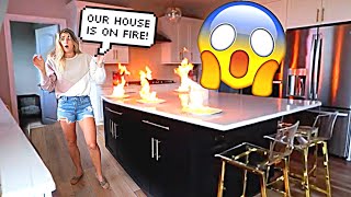 Our House Is On Fire Prank Youtube