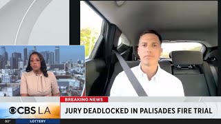 Lou Shapiro on deadlocked jury in the palisades fire trial on CBS News