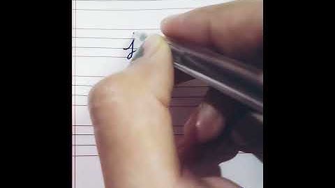 Small j in cursive writing for beginners #cursivewriting #handwriting #creativeskills #art