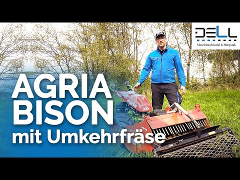 Agria Bison 5900 mit Umkehrfräse - Produktvideo DELL Mietpark